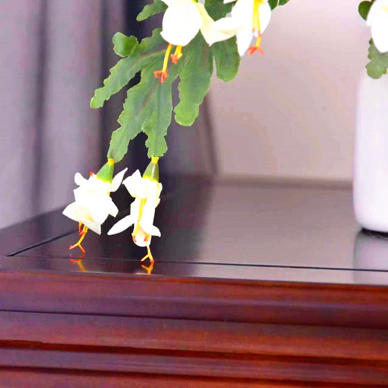 Artificial Crab Claw Orchid Flower Bulk – 50cm Real Touch Phalaenopsis Faux Orchid Branch