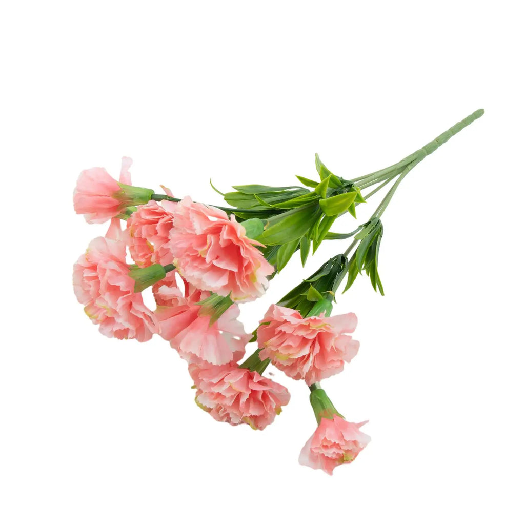 Artificial Red Geranium & Azalea Flower Bush – UV Resistant Silk Faux Outdoor Plants for Garden, Home Decor, Wedding & Event Decoration