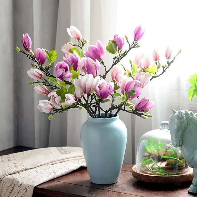 Artificial Magnolia Branch – Silk Artificial Flower Stems