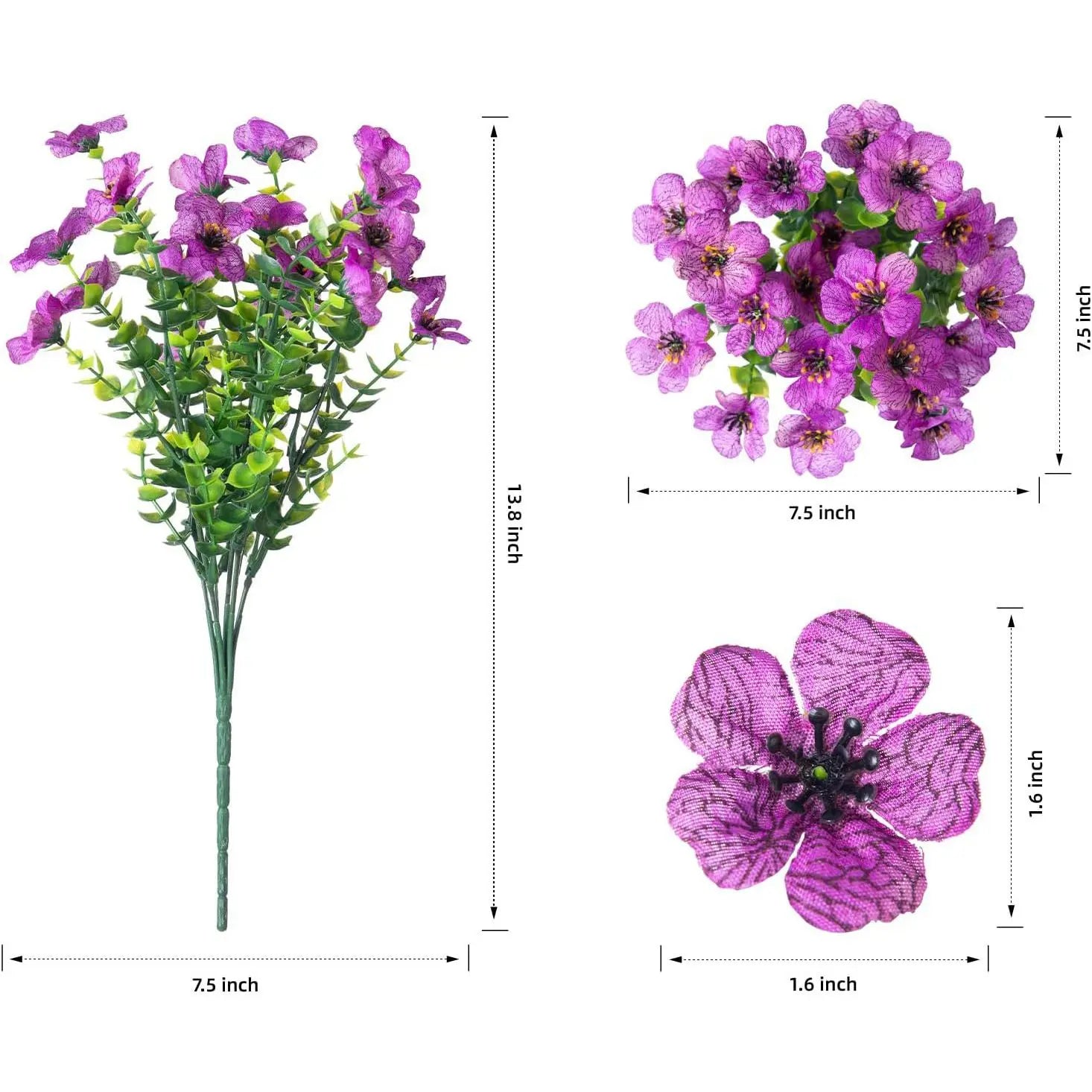 Bulk Artificial Outdoor Daisy Flower – Outdoor Hanging Greenery