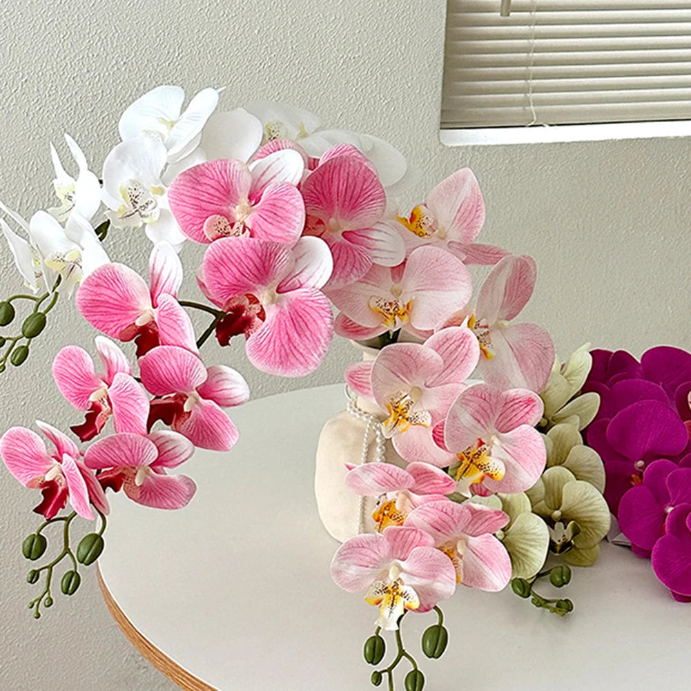 Artificial Phalaenopsis Orchid Stem – 98cm Long Faux Orchid
