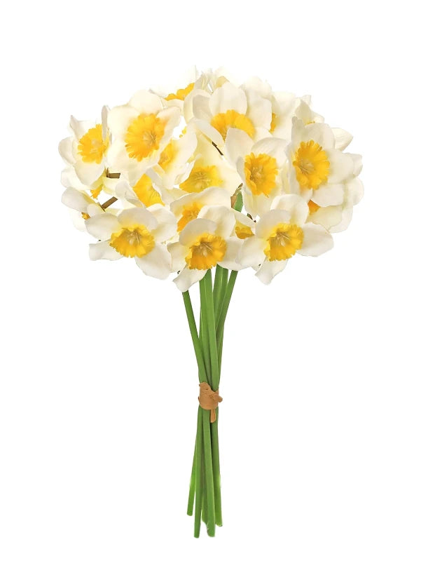 Bulk Artificial Daffodil Stems Silk