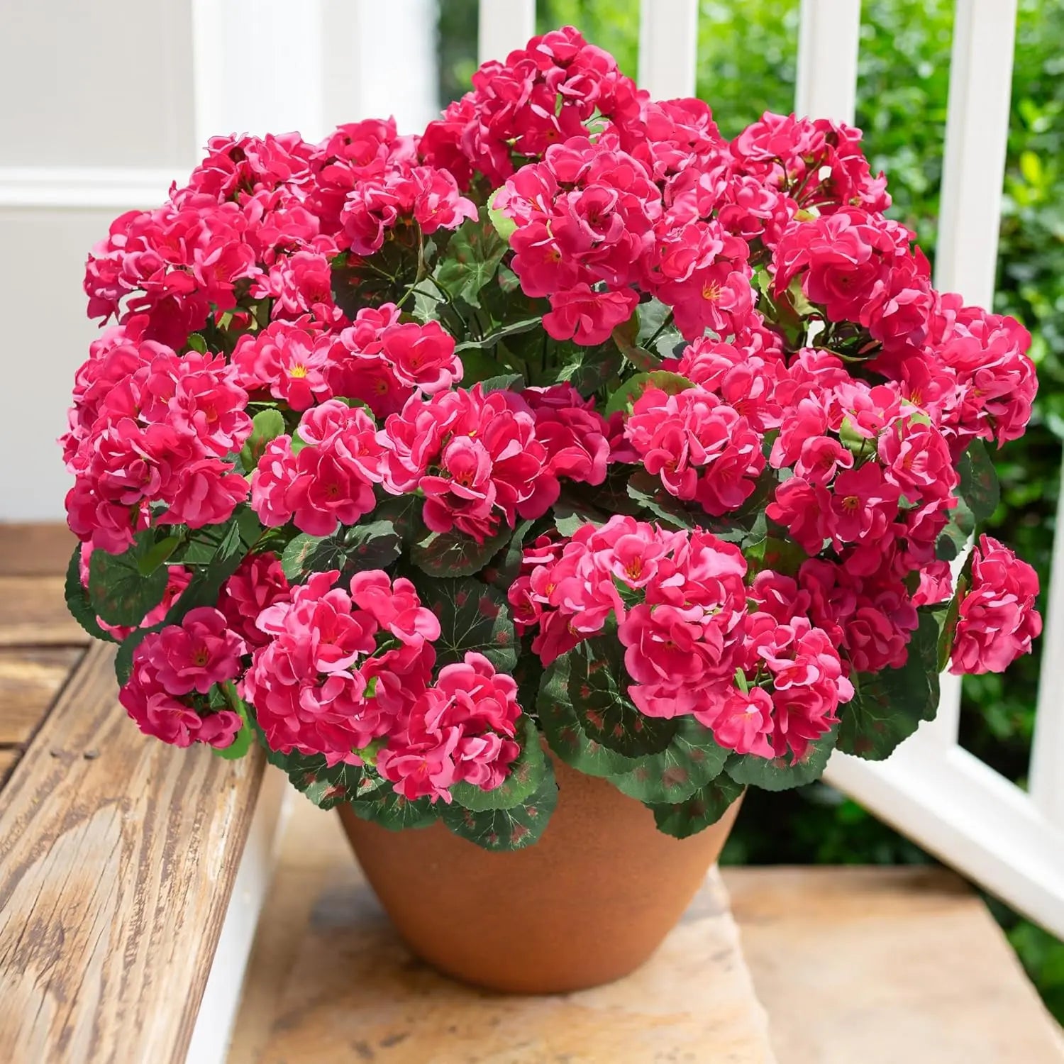Artificial Begonia Flower Plant Bulk- Outdoor