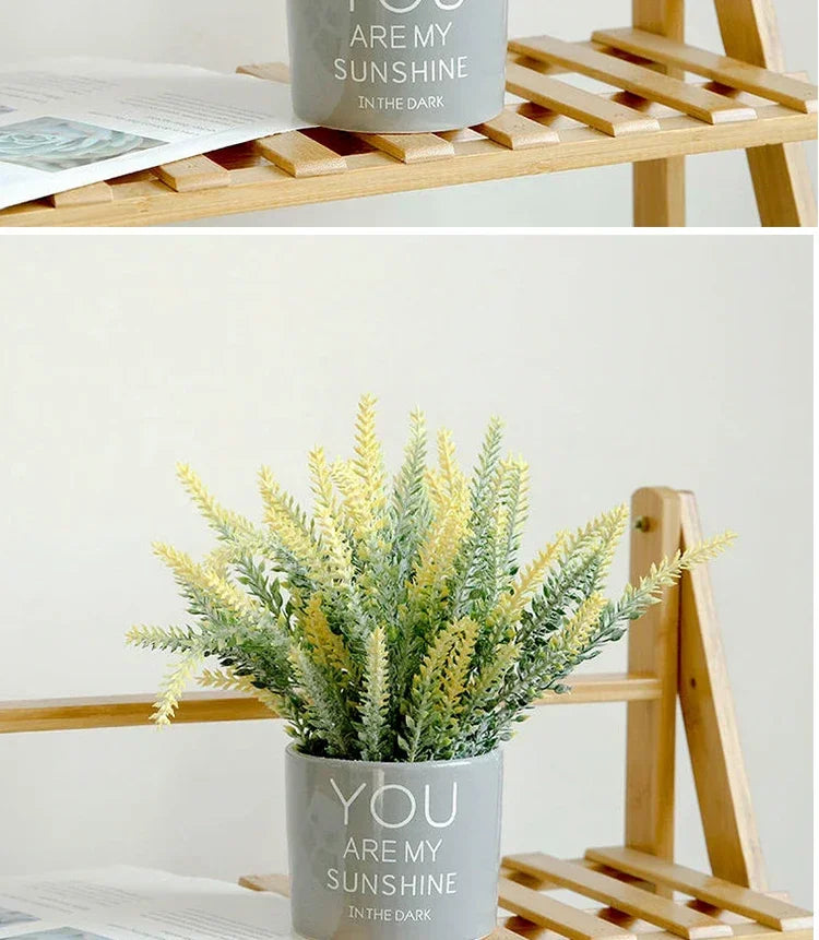Artificial Purple Lavender Flowers – Fake Lavender Stems