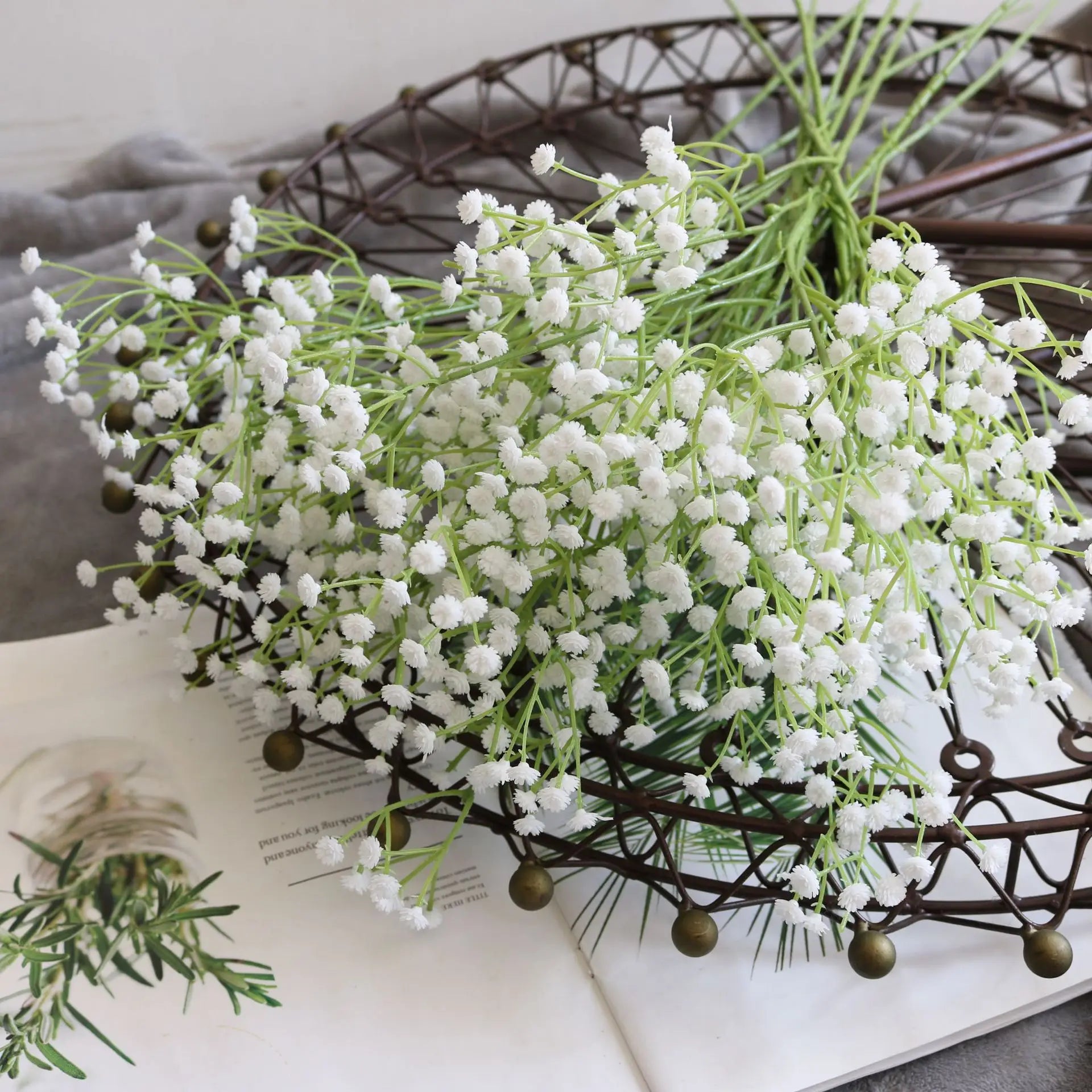 Artificial Baby’s Breath Bouquet 108 Head – Silk Gypsophila