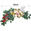 Artificial Champagne Peony & Rose Arch Wreath Bulk – Faux Floral Garland