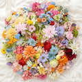 20/52PCS Mixed Artificial Silk Flower Heads Bulk – Realistic Faux Rose Set