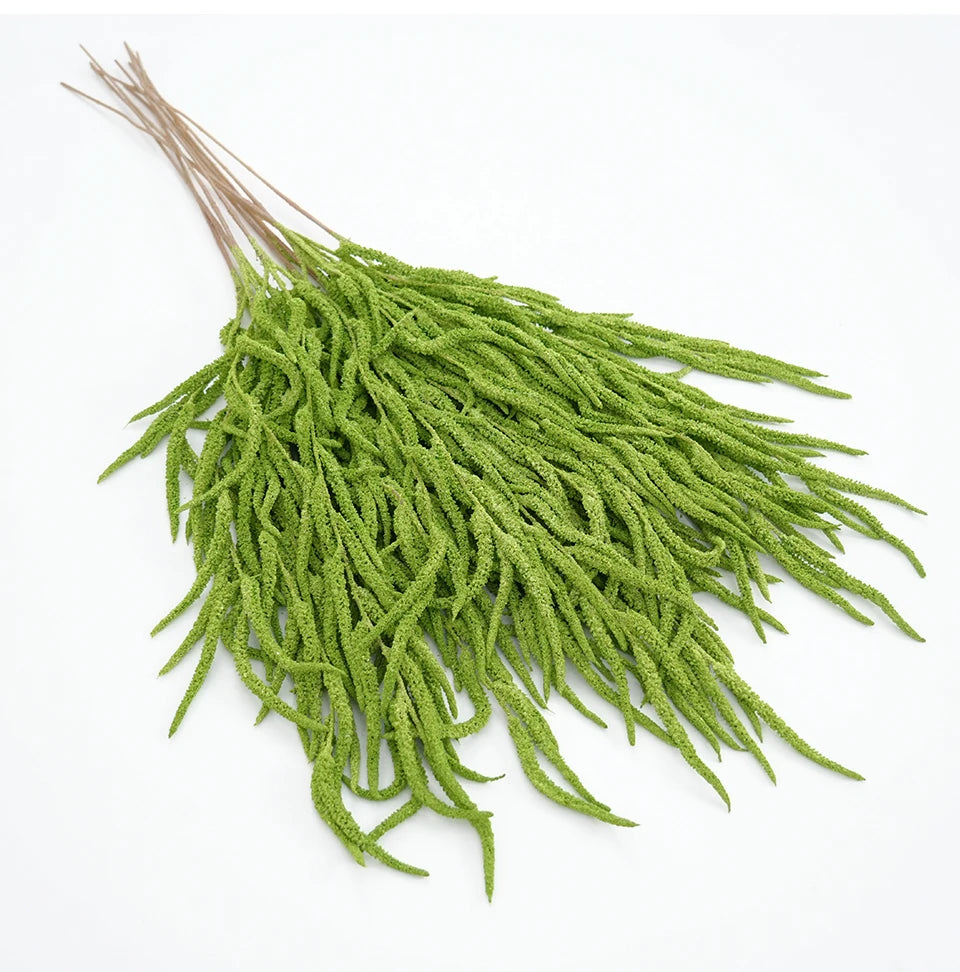 Artificial Green Foxtail Vine – Hanging DIY Floral Grass