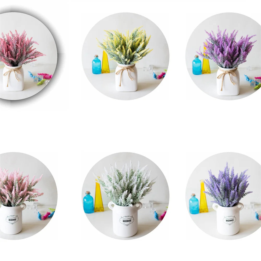 Artificial Lavender Bunch Bulk – Realistic Faux Lavender Stems