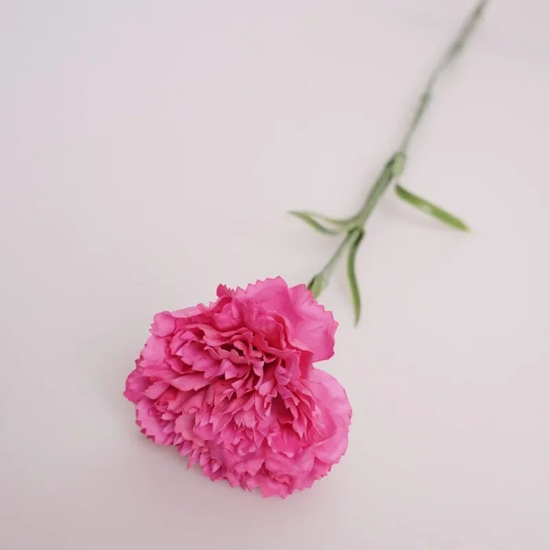 10PCS Real Touch Artificial Carnation Flowers – Latex
