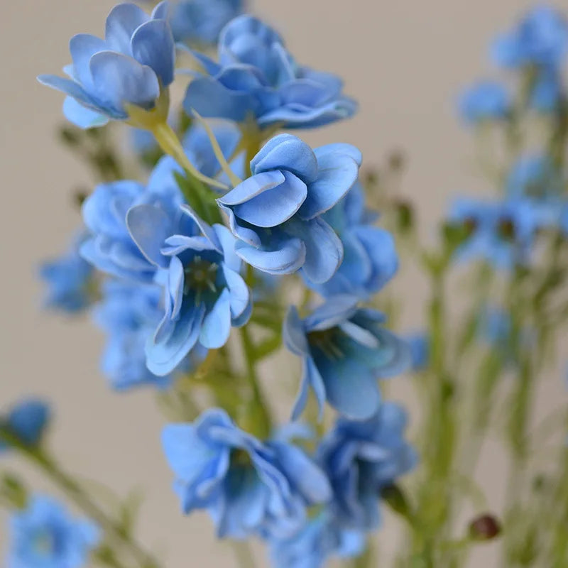 Bulk Real Touch Delphinium Flowers – Latex Silk (5PCS)