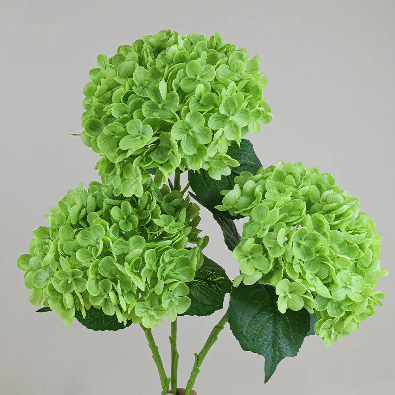 Real Touch Artificial Hydrangea Flowers Bulk – Large Latex Hydrangea Branches