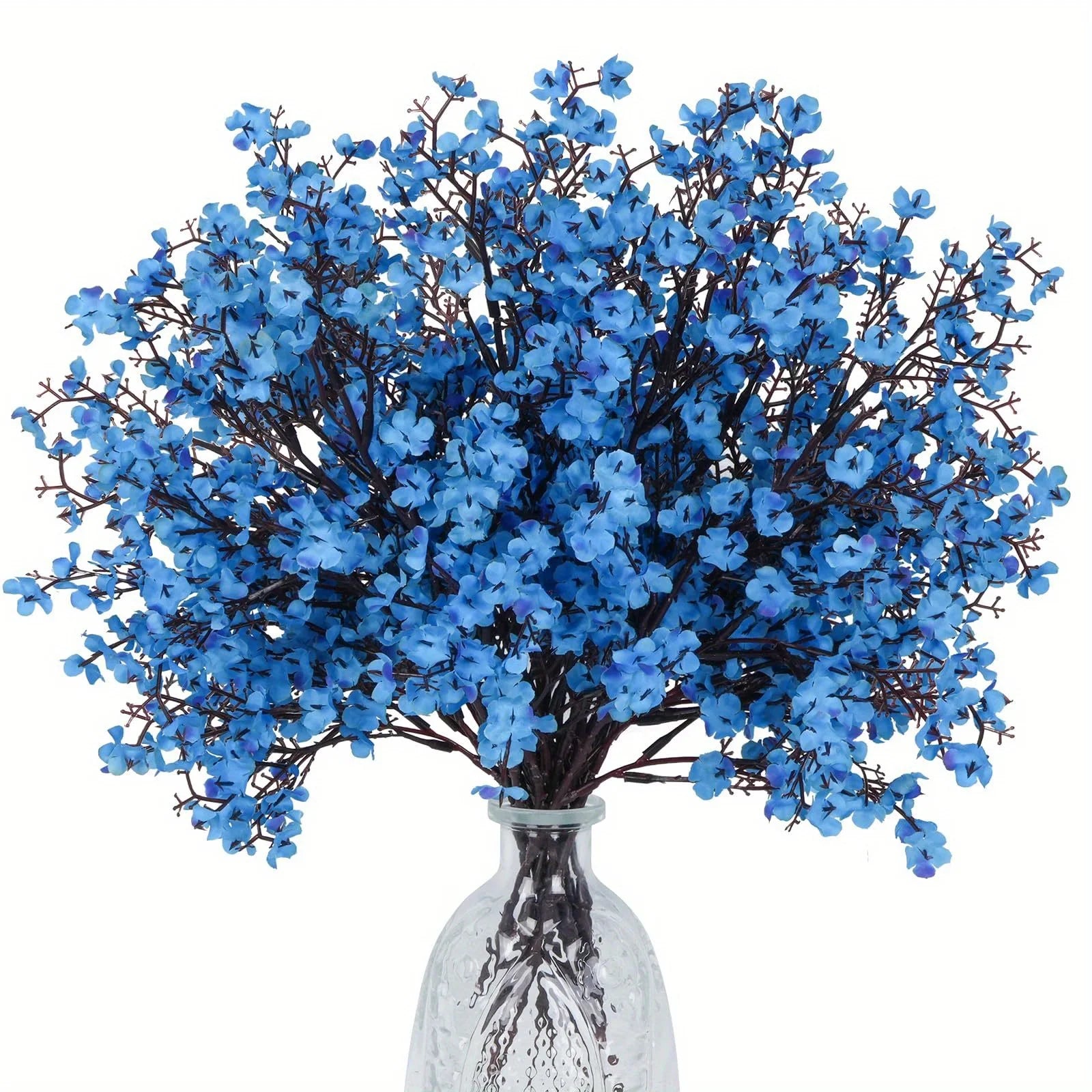 Artificial Baby’s Breath Gypsophila Bouquet – Silk Faux Flowers for Home Decor, Wedding Centerpieces, Christmas & New Year DIY Party Decorations