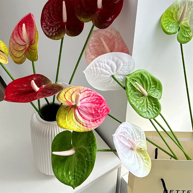 Anthurium Artificial Flowers – Flamingo Palm
