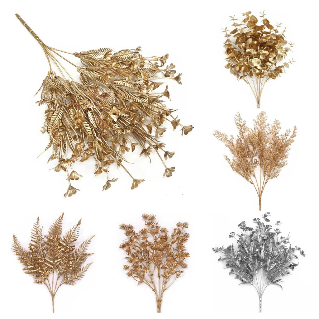Gold Artificial Flowers Bouquet Bulk – Artificial Flowers