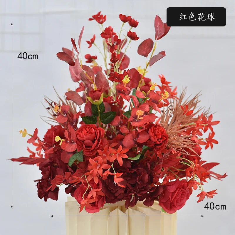 Artificial Rose Flower Ball Bulk – Silk Classic Wedding Decor