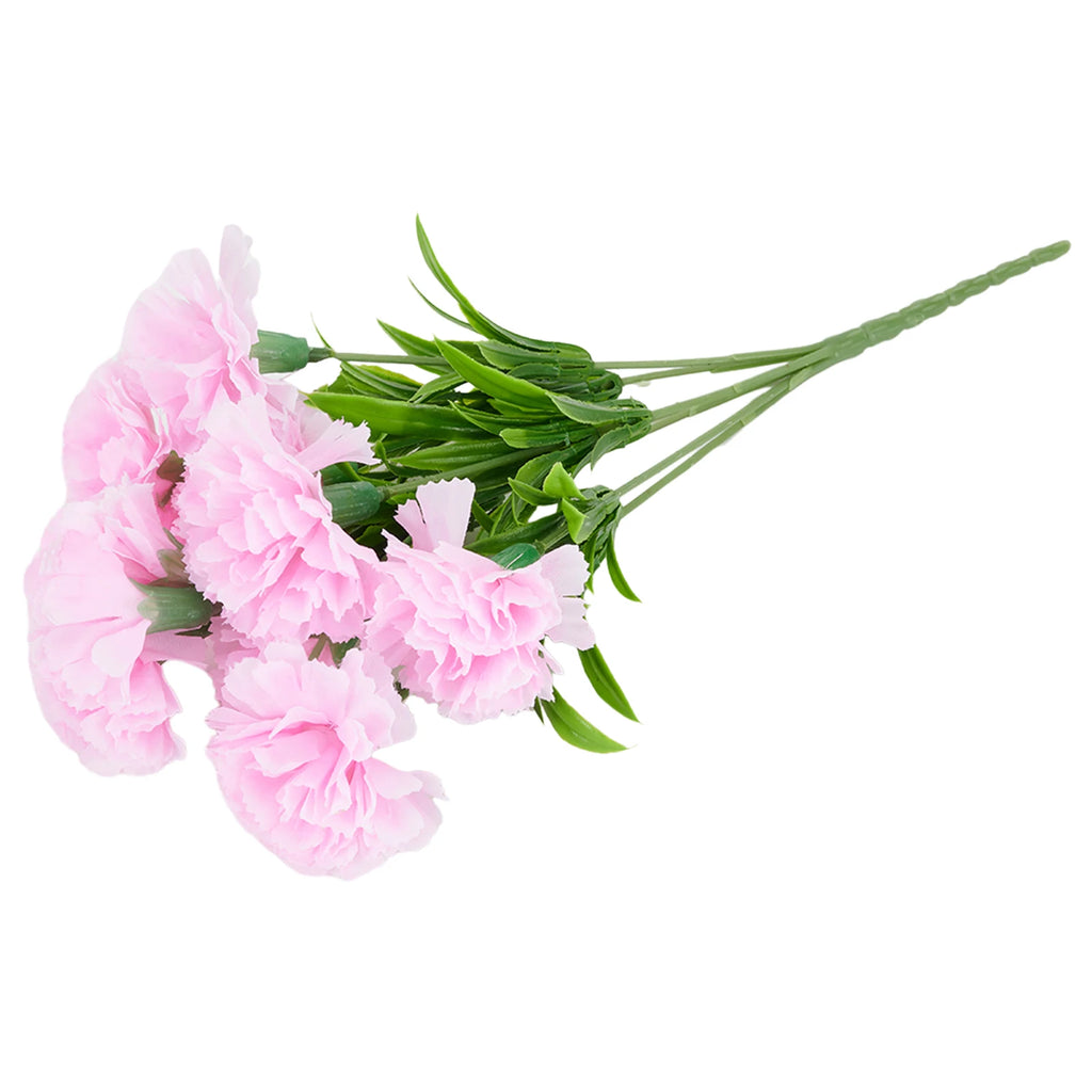 Artificial Red Geranium & Azalea Flower Bush – UV Resistant Silk Faux Outdoor Plants for Garden, Home Decor, Wedding & Event Decoration