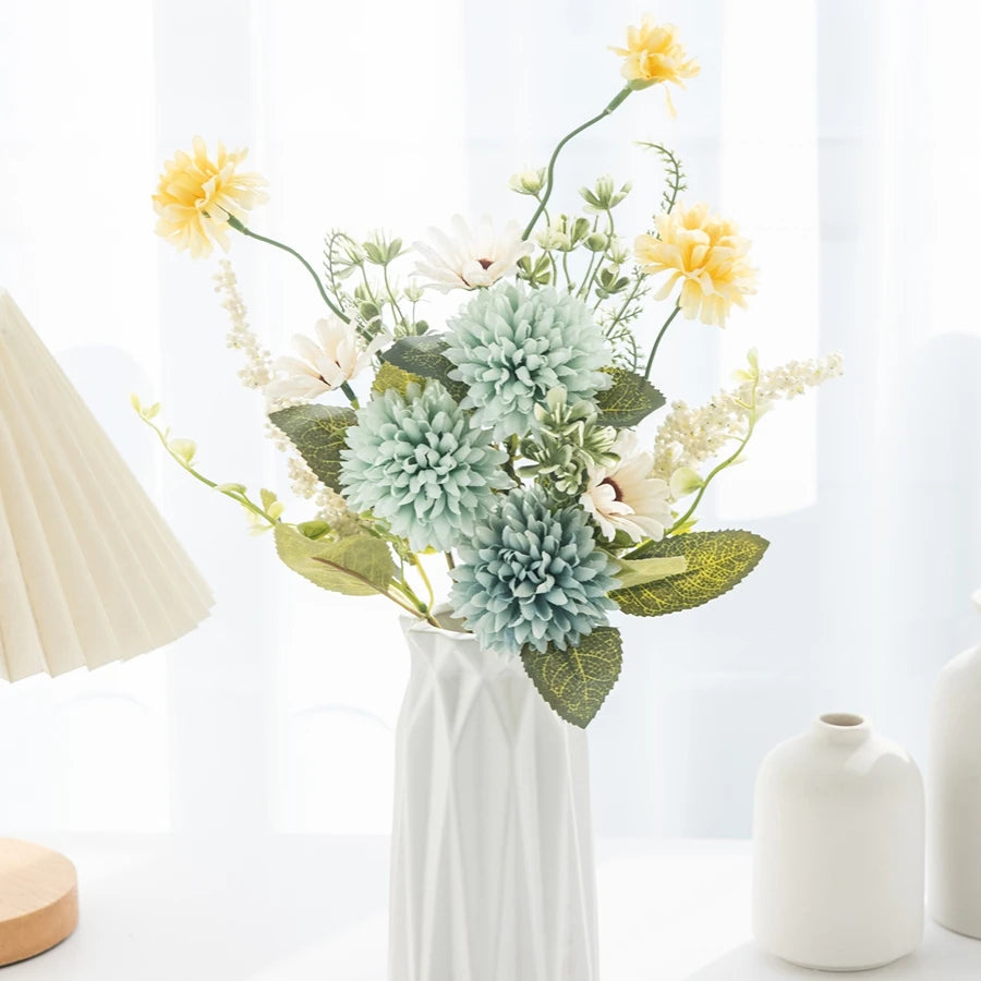 Artificial Chrysanthemum Bubble Bouquet