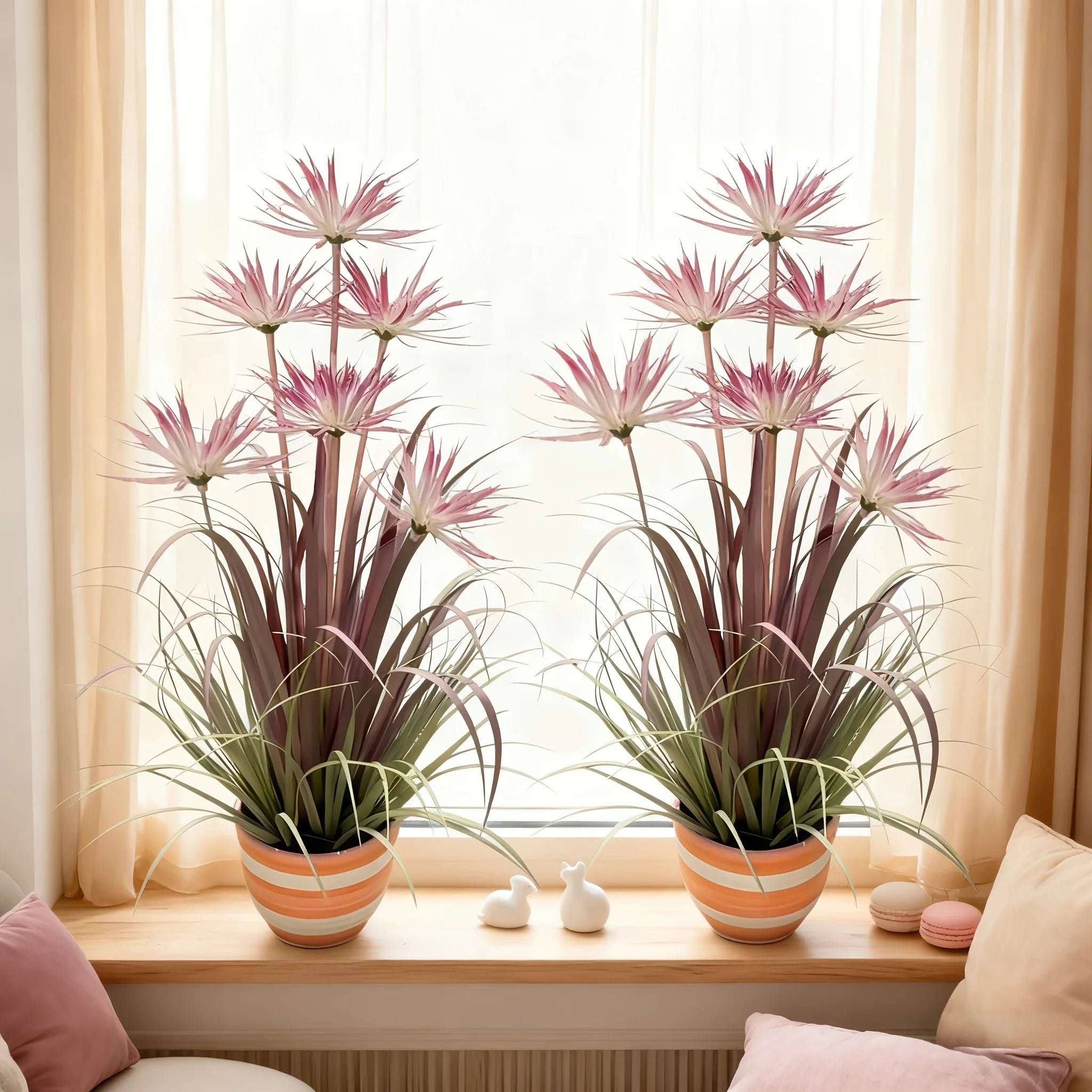 2pcs Purple Tropical Bird of Paradise Artificial Plant – Indoor & Outdoor
