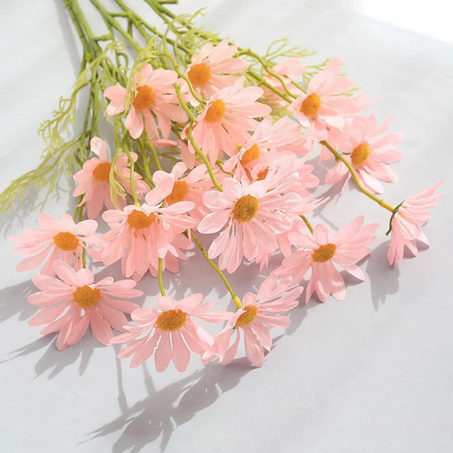 Bulk Artificial Chamomile Daisy Bouquet – 5 Heads