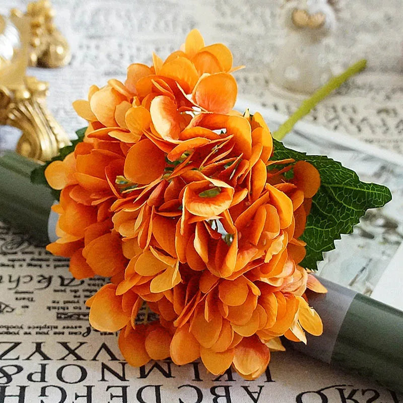 Bulk Artificial Silk Hydrangea Bouquet – Realistic Faux Hydrangea Flowers
