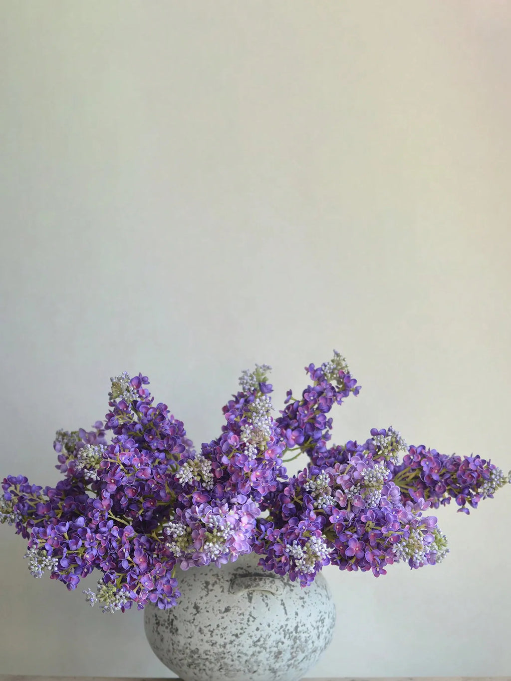 Artificial Purple Lilac Branch – 24.8" Real Touch Flowers