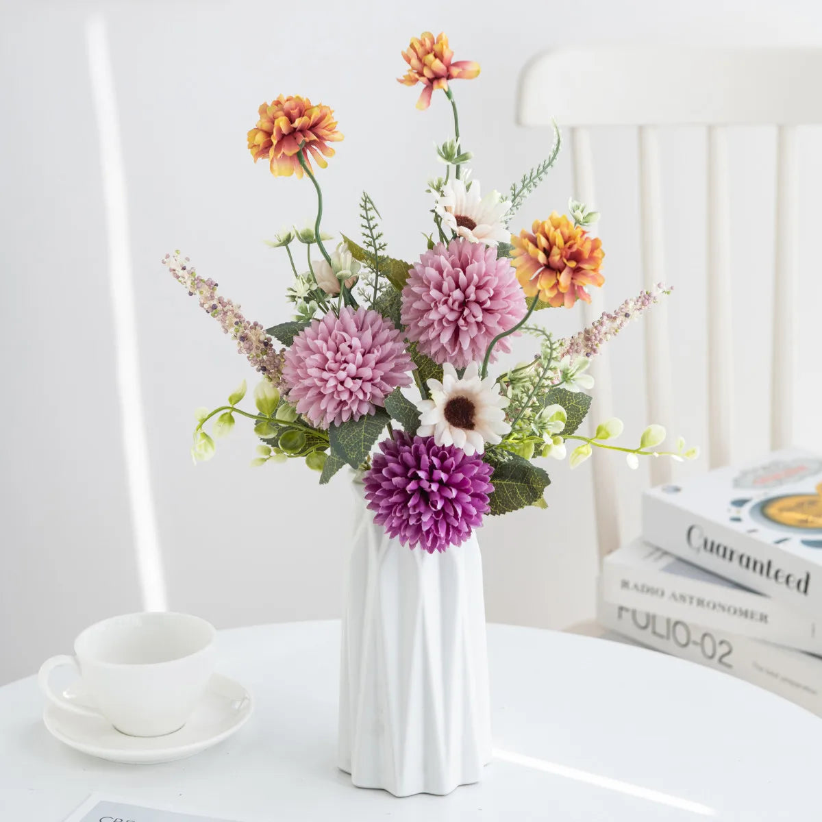 Artificial Chrysanthemum Bubble Bouquet