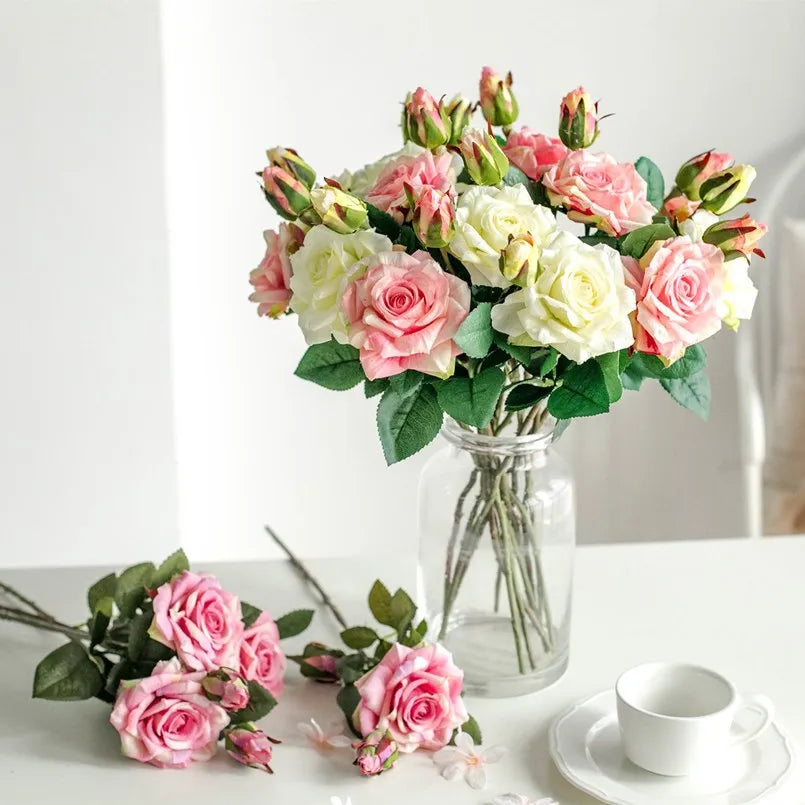 Real Touch Artificial Rose Stem