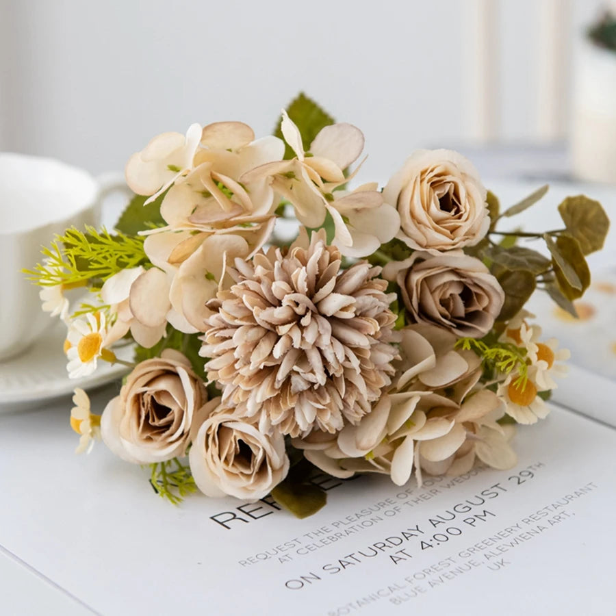 Artificial Chamomile Combination Bouquet