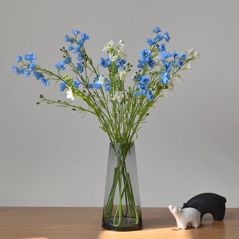 Bulk Real Touch Delphinium Flowers – Latex Silk (5PCS)