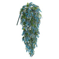 2PCS Artificial Baby’s Breath Ivy Vine – Hanging Faux Flowers Garland for Wedding Decor, Garden, Window, Home Wall & Outdoor Floral Decoration