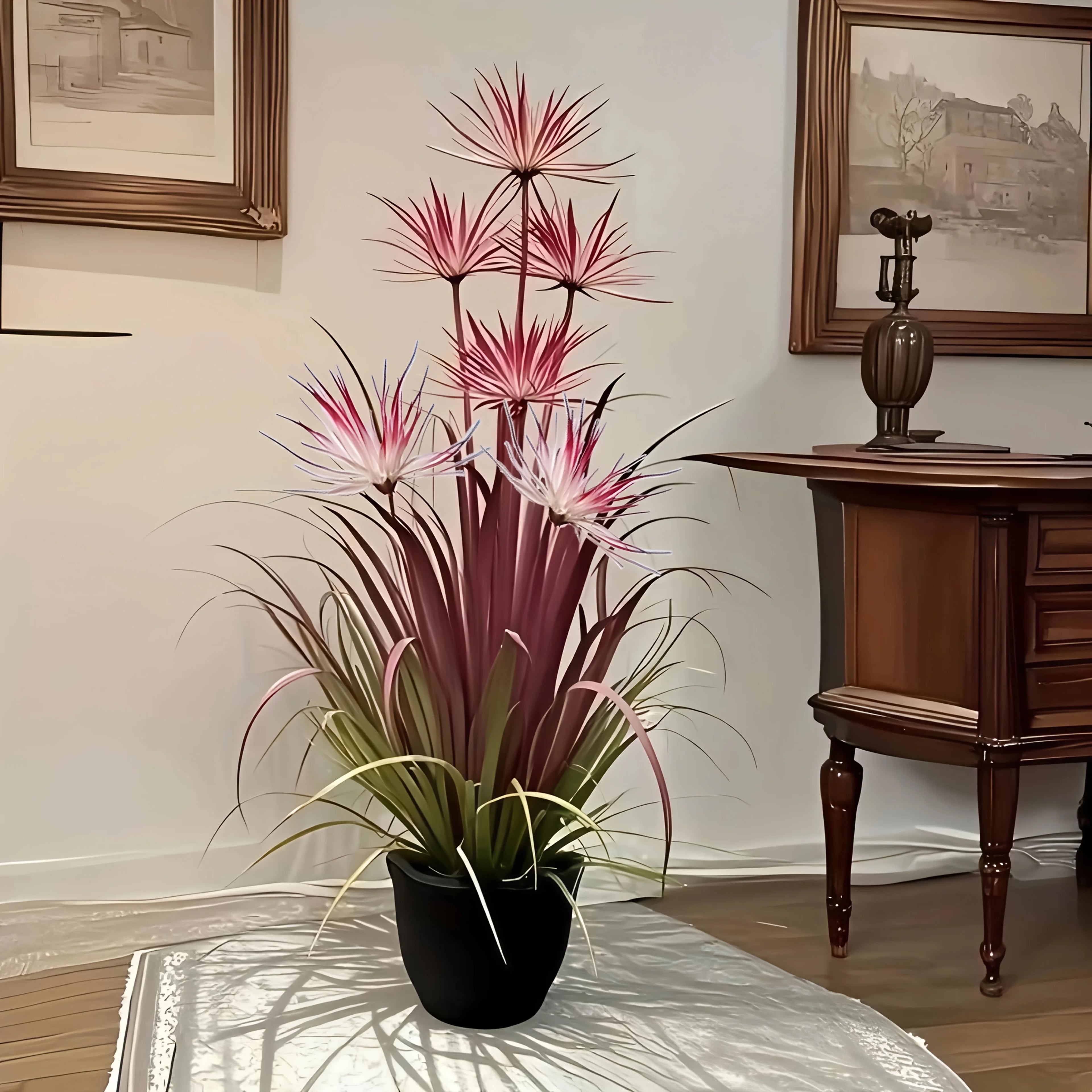 2pcs Purple Tropical Bird of Paradise Artificial Plant – Indoor & Outdoor