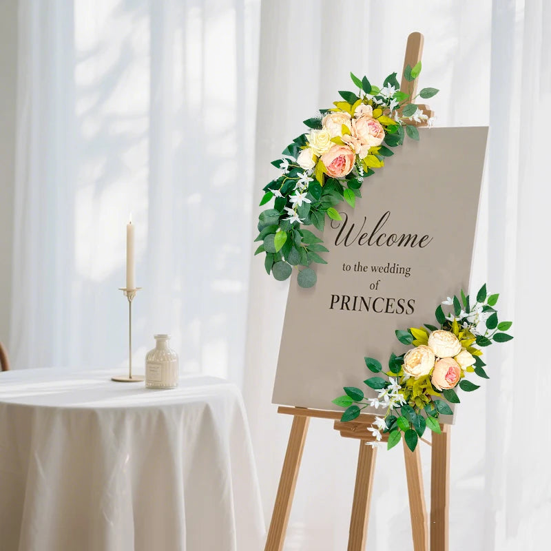 Wedding Arch Flower Kit Bulk – Artificial Flowers for Wedding Sign