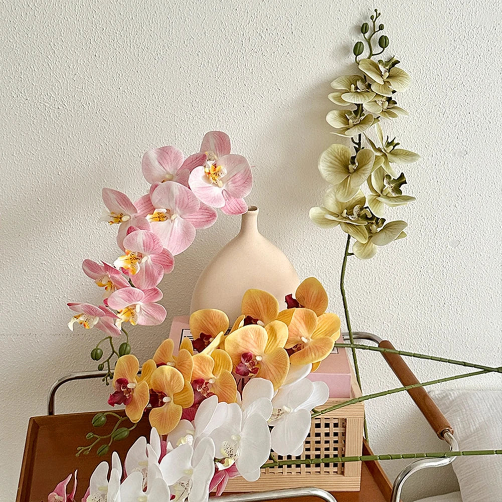 Artificial Phalaenopsis Orchid Stem – 98cm Long Faux Orchid