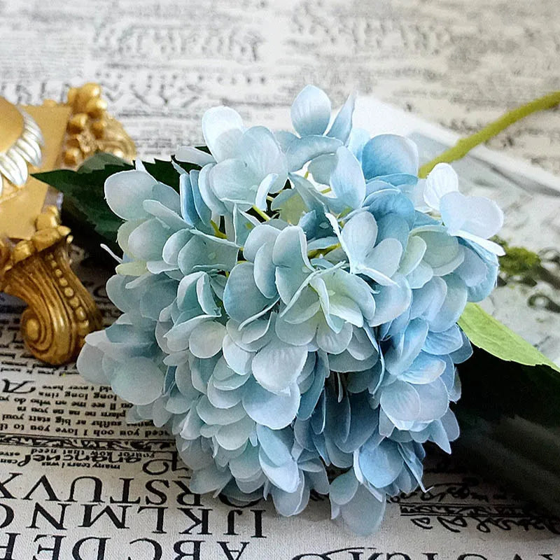 Bulk Artificial Silk Hydrangea Bouquet – Realistic Faux Hydrangea Flowers