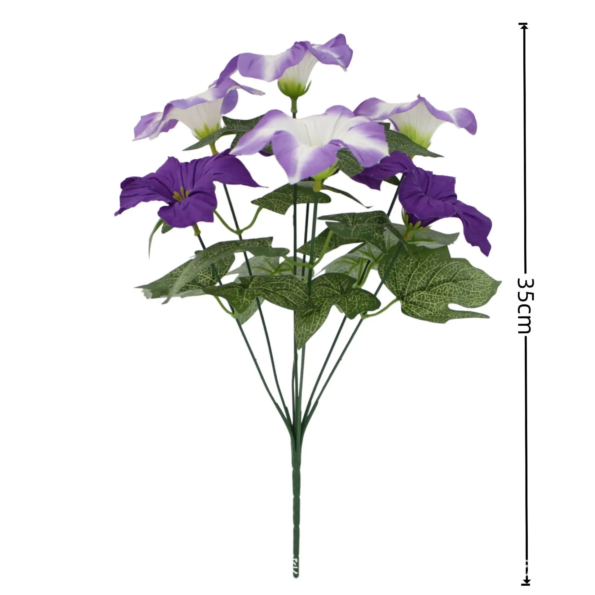 Artificial Petunia Flowers UV Resistant – Outdoor Silk Flower Bouquets