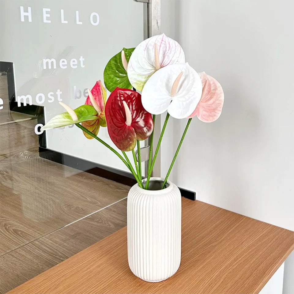 Anthurium Artificial Flowers – Flamingo Palm