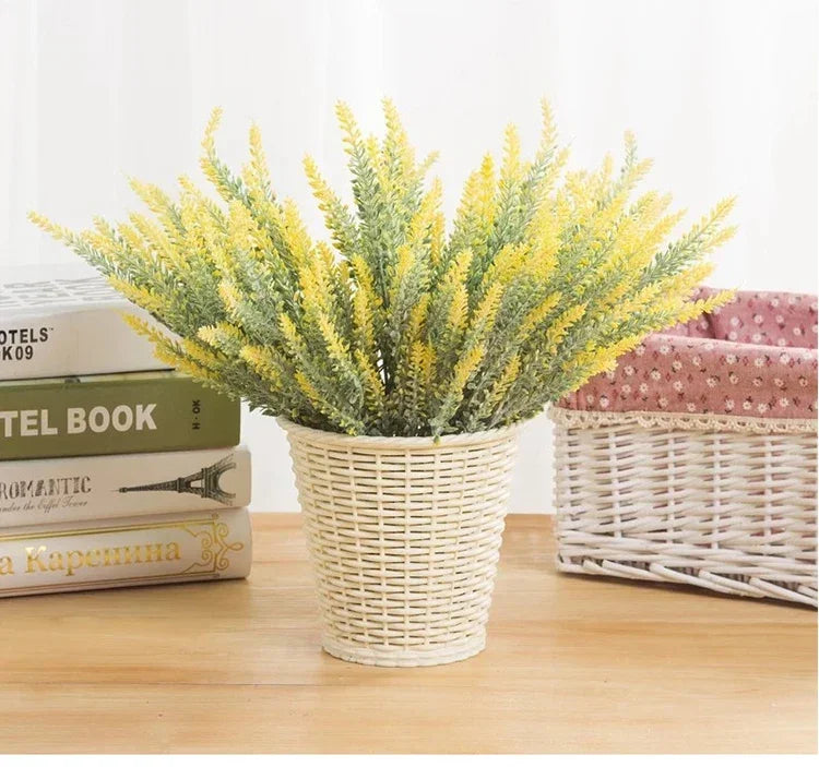 Artificial Purple Lavender Flowers – Fake Lavender Stems