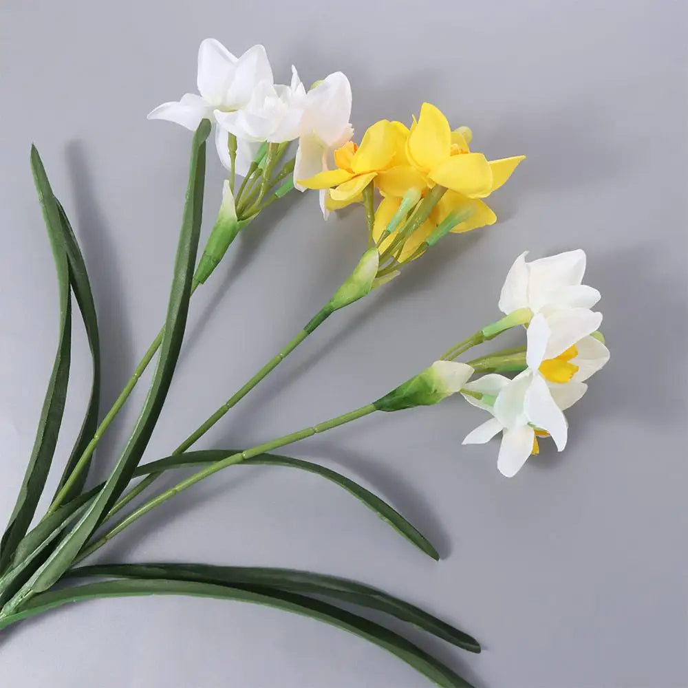 Real Touch Artificial Daffodil Bouquet – Silk Narcissus