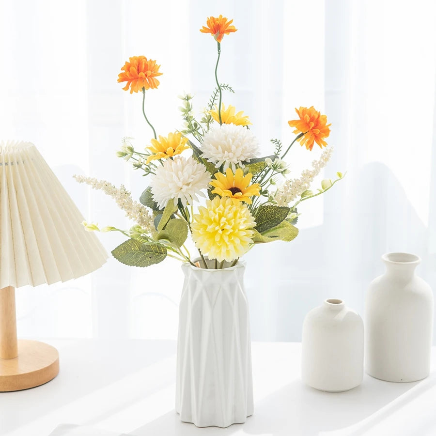 Artificial Chrysanthemum Bubble Bouquet