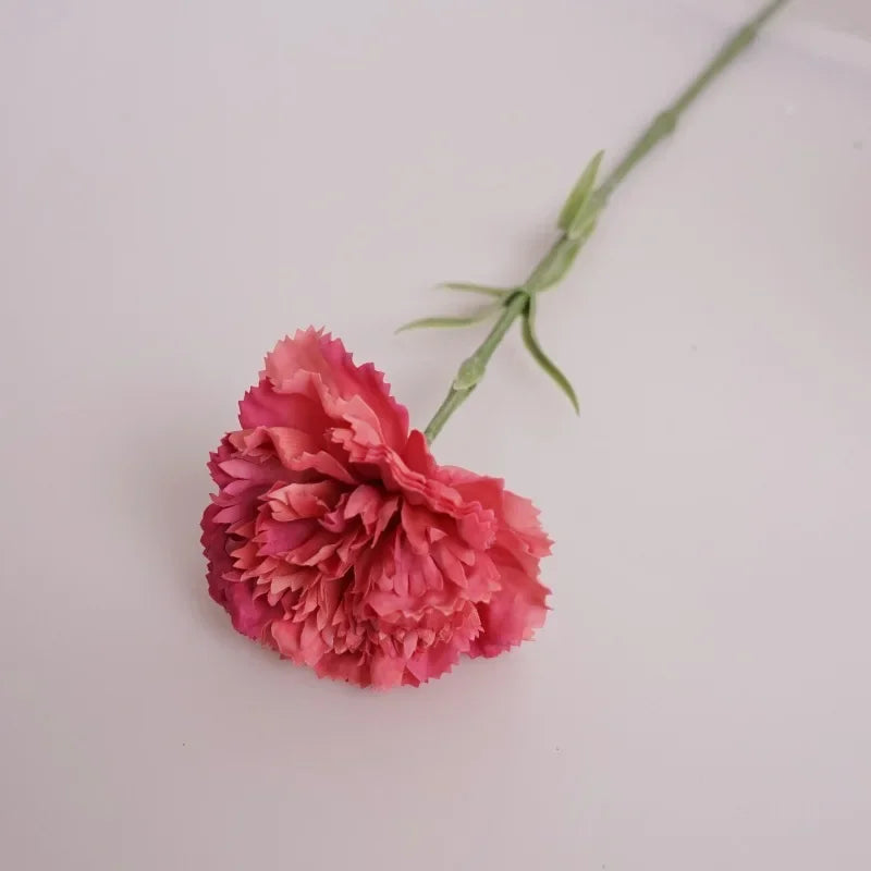 10PCS Real Touch Artificial Carnation Flowers – Latex