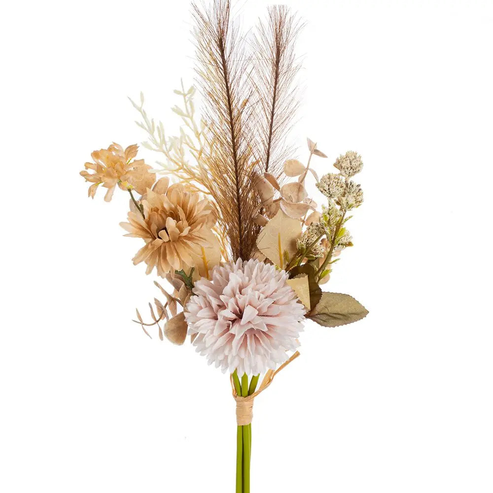 Artificial Chrysanthemum Reed Bouquet