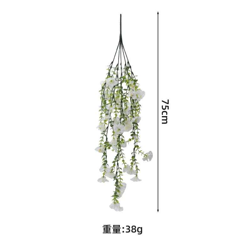 UV-Resistant Artificial Morning Glory Vines
