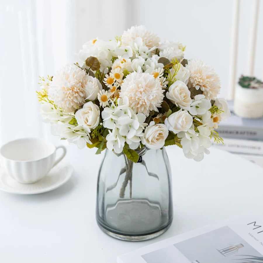 Artificial Chamomile Combination Bouquet