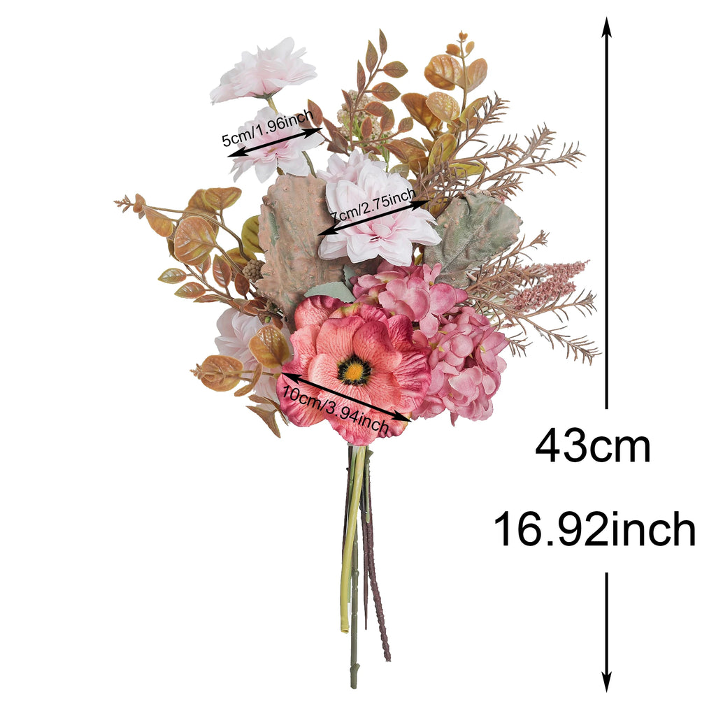 Artificial Anemone Bouquet – Real Touch Silk Fall Flowers
