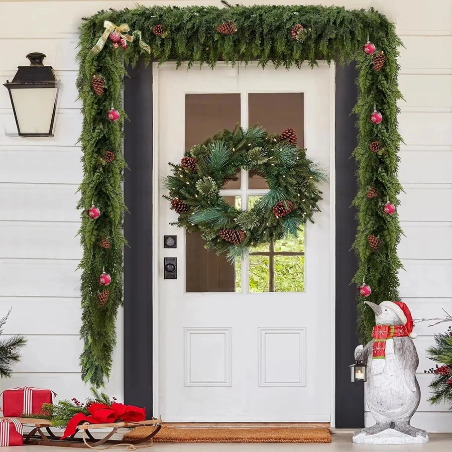Artificial Cypress Pine Garland – Christmas Tree Branch