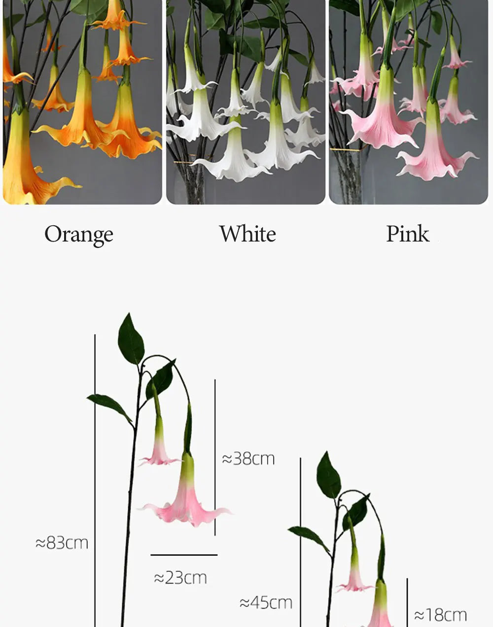 Mandala Artificial Lily Flowers- Real Touch