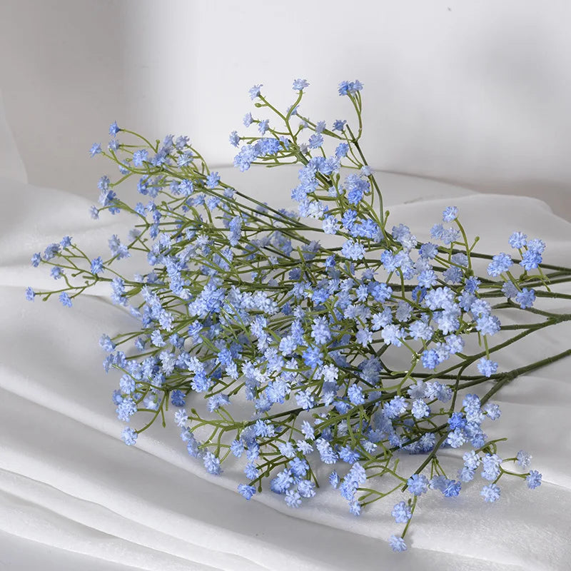 63cm Artificial Baby’s Breath Bouquet – 108 Heads Gypsophila Faux Flowers for Wedding Decor, DIY Floral Arrangements, Home Centerpieces, Party Decorations