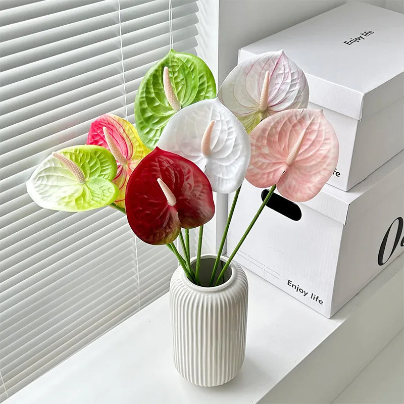 Anthurium Artificial Flowers – Flamingo Palm