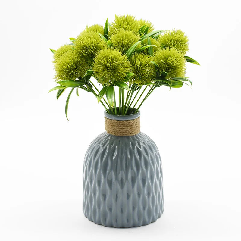 Artificial Dandelion Flowers Bouquet – Realistic Plastic Faux Dandelion Plants